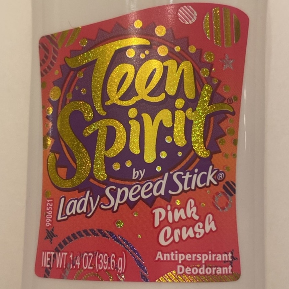 VTG 1990s Style Teen Spirit Pink Crush Tropical Scent White Gold NWT Full Size